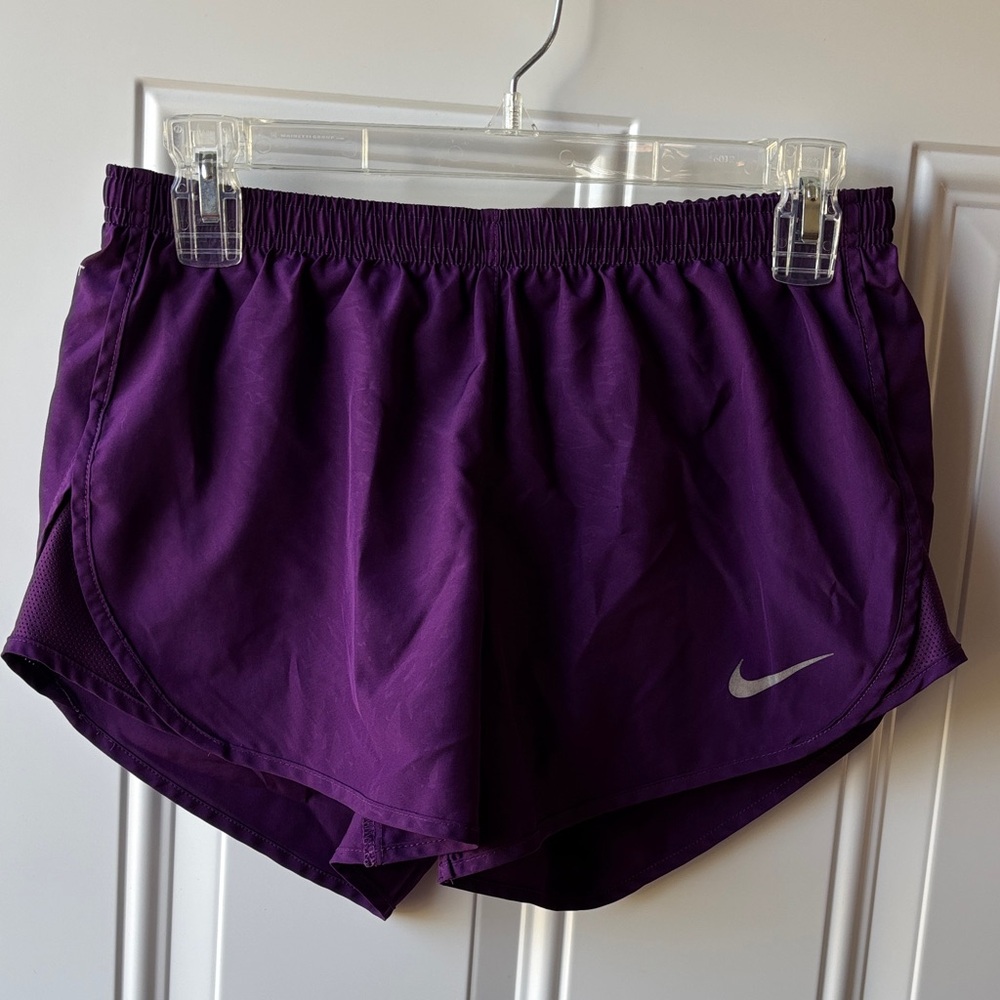 Nike Women's Deep Purple Athletic Running Shorts